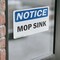 Signmission Mop Sink, 10 in W x Rectangle, Vinyl Decal OS-2PACK-NS-D-710-L-14248 - alternate 2